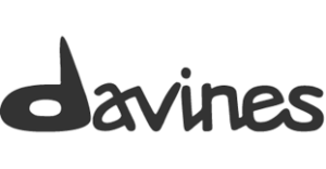 Logo for Davines Group, a leading global sustainable beauty company.