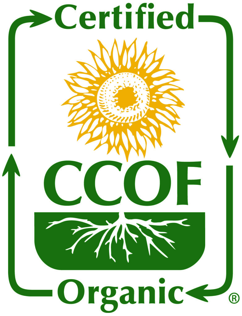 California Certified Organic Farms CCOF Logo
