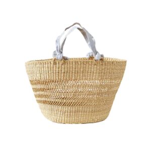 indego africa knotted handle bolga tote