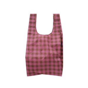 Baggu—Big Baggu, Azalea Pink Tartan