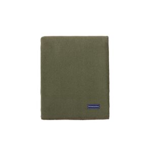 Faribault Mill—Pure and Simple Wool Blanket, Olive