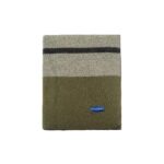 Farbault Mill—Scout Wool Camp Blanket, Moss Green