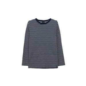 Finisterre—Men's Channel Stripe Long Sleeve T-Shirt, Navy