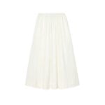 House of Dagmar—Cotton Maxi Skirt, White