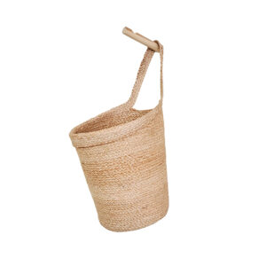 Korissa—Kata Wall Hanging Basket, Natural