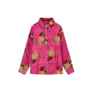Lisa Corti—Bella Shirt, Dandelion Fuxia